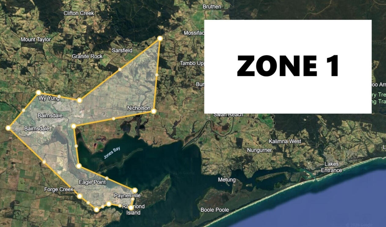 Zone 1 Zone 1